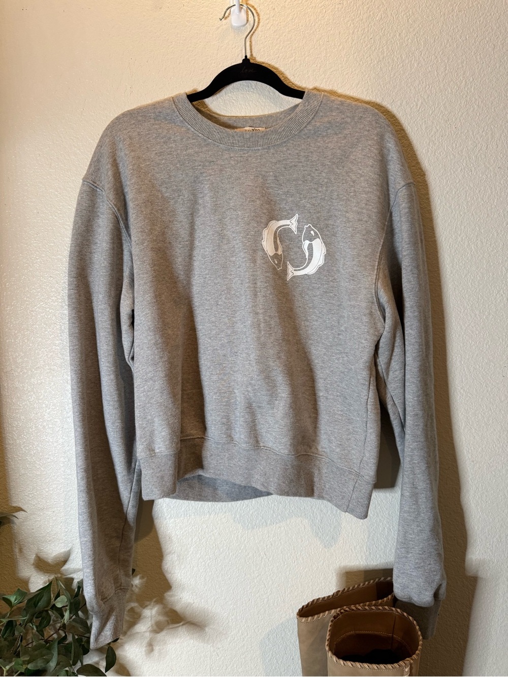 Good American Pisces crew neck 1x